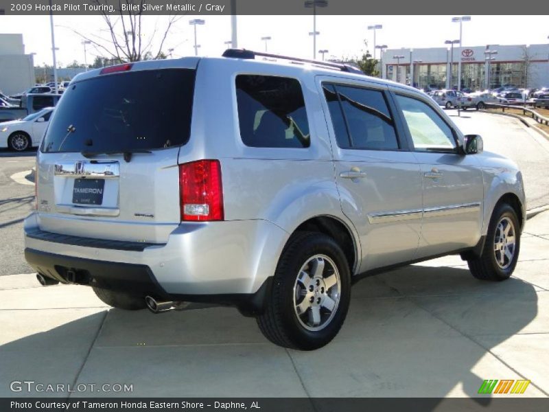 Billet Silver Metallic / Gray 2009 Honda Pilot Touring