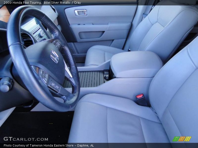 Billet Silver Metallic / Gray 2009 Honda Pilot Touring