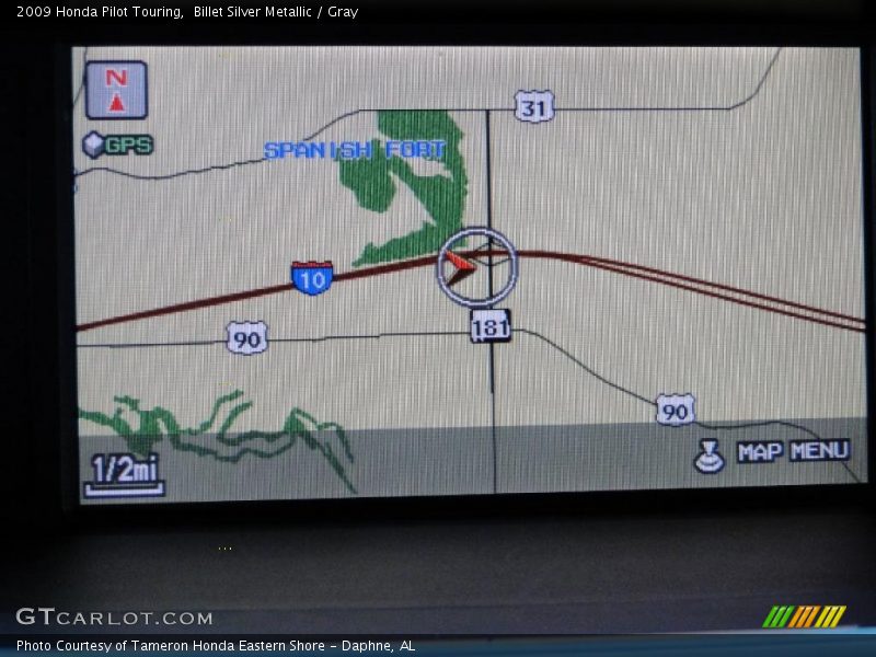 Navigation of 2009 Pilot Touring