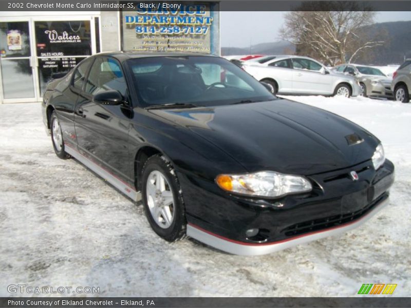 Front 3/4 View of 2002 Monte Carlo Intimidator SS