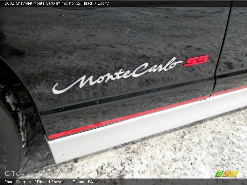  2002 Monte Carlo Intimidator SS Logo
