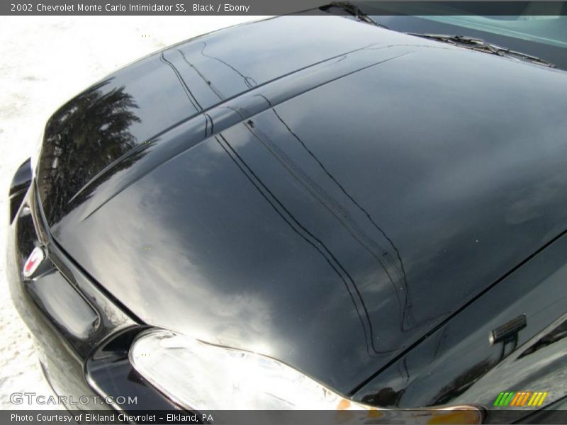 Black / Ebony 2002 Chevrolet Monte Carlo Intimidator SS