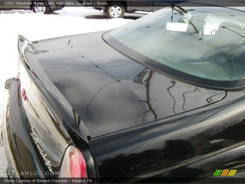Black / Ebony 2002 Chevrolet Monte Carlo Intimidator SS