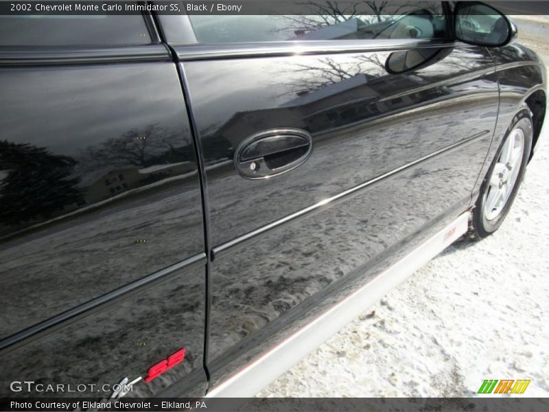 Black / Ebony 2002 Chevrolet Monte Carlo Intimidator SS