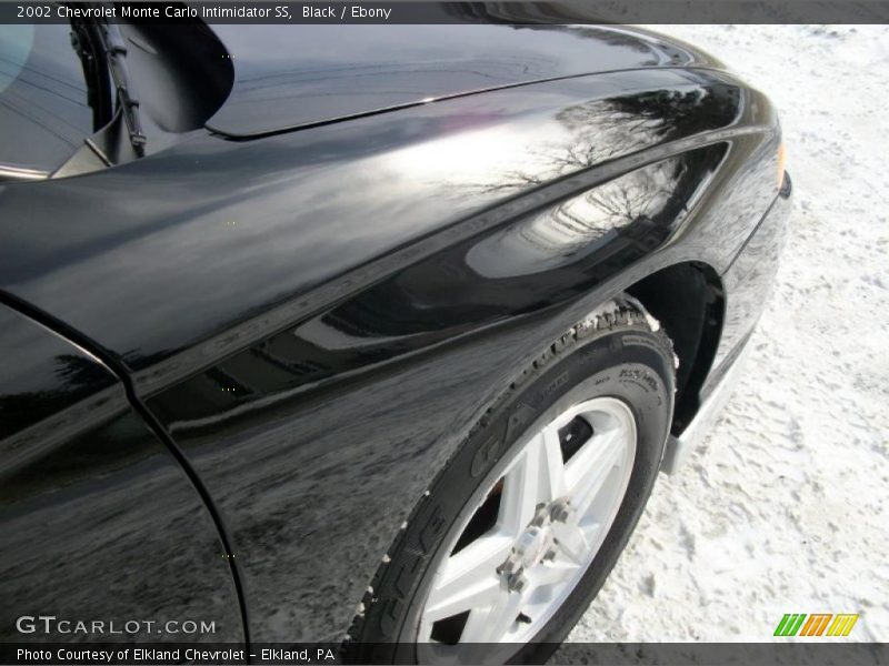 Black / Ebony 2002 Chevrolet Monte Carlo Intimidator SS