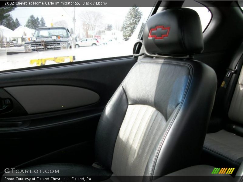Black / Ebony 2002 Chevrolet Monte Carlo Intimidator SS