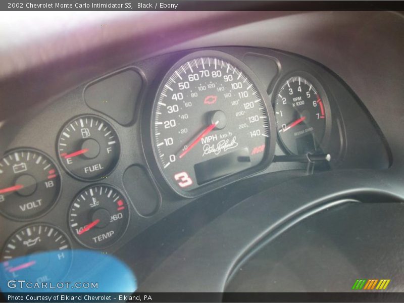  2002 Monte Carlo Intimidator SS Intimidator SS Gauges