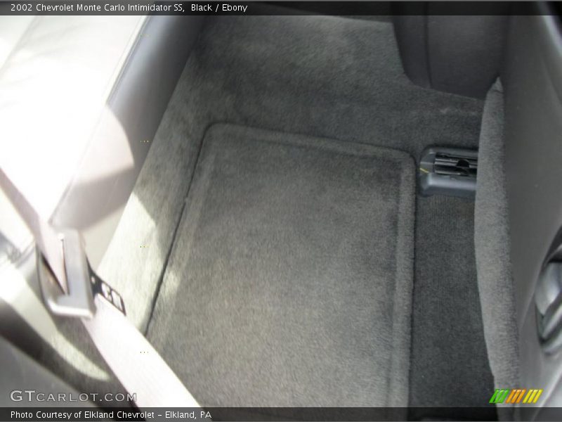 Black / Ebony 2002 Chevrolet Monte Carlo Intimidator SS