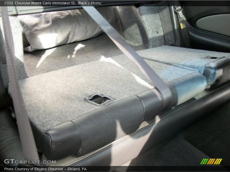 Black / Ebony 2002 Chevrolet Monte Carlo Intimidator SS