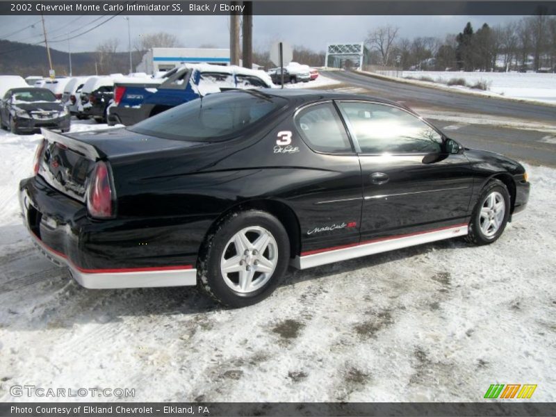 Black / Ebony 2002 Chevrolet Monte Carlo Intimidator SS