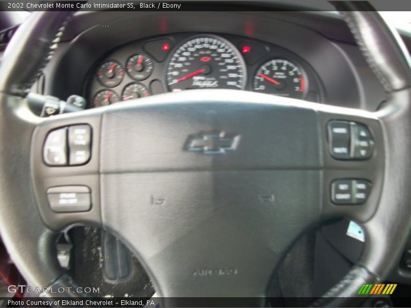 Black / Ebony 2002 Chevrolet Monte Carlo Intimidator SS