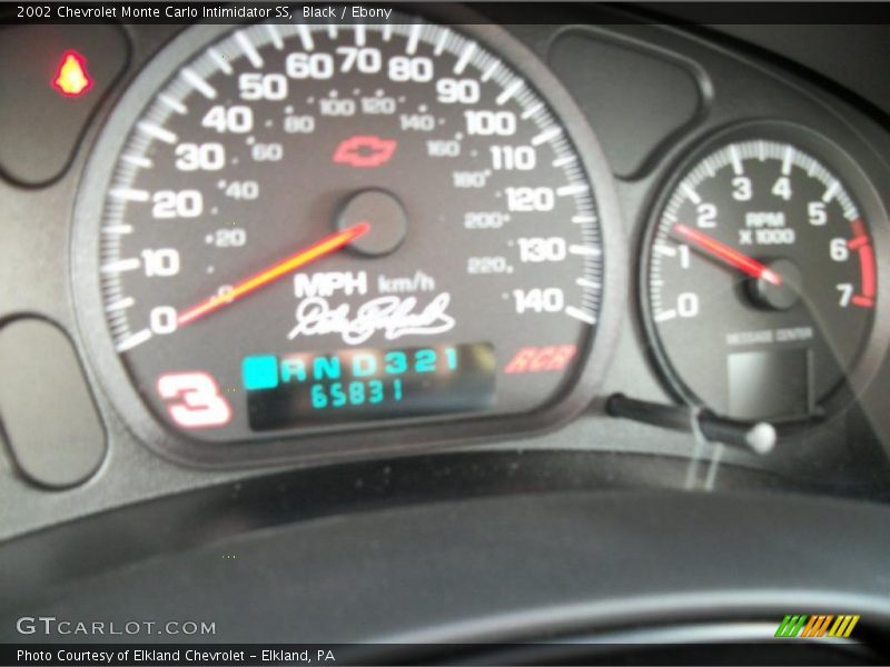  2002 Monte Carlo Intimidator SS Intimidator SS Gauges