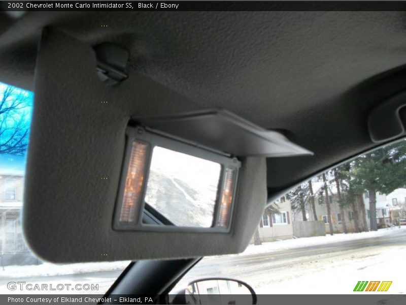 Black / Ebony 2002 Chevrolet Monte Carlo Intimidator SS