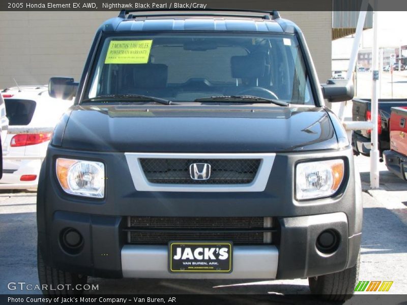 Nighthawk Black Pearl / Black/Gray 2005 Honda Element EX AWD