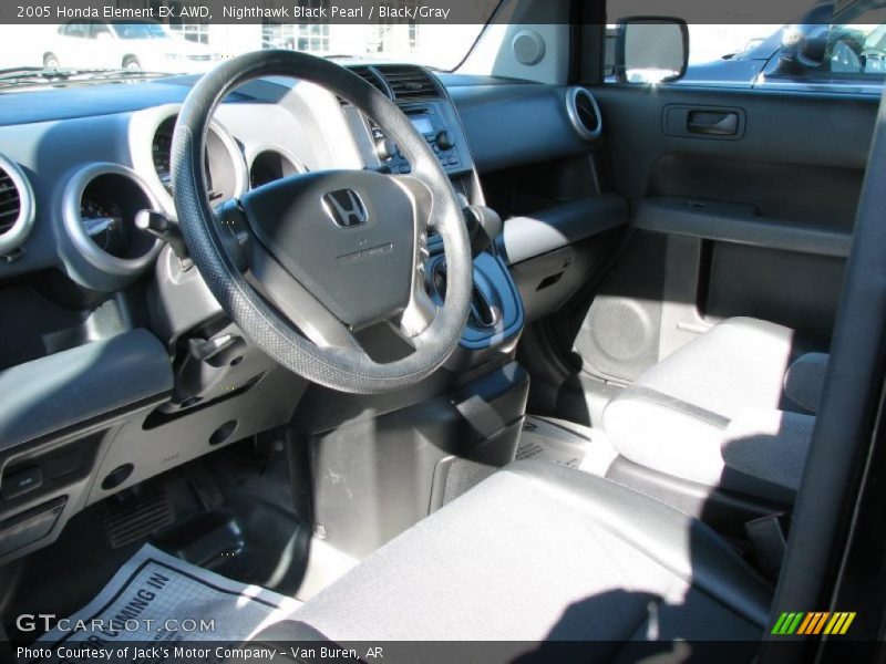 Nighthawk Black Pearl / Black/Gray 2005 Honda Element EX AWD