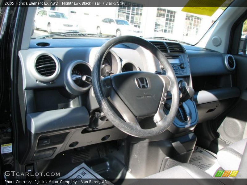 Nighthawk Black Pearl / Black/Gray 2005 Honda Element EX AWD