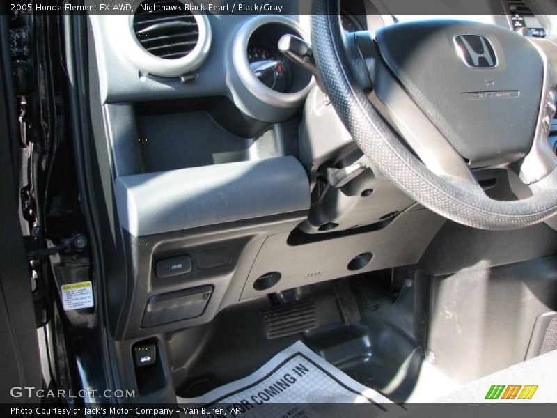 Nighthawk Black Pearl / Black/Gray 2005 Honda Element EX AWD