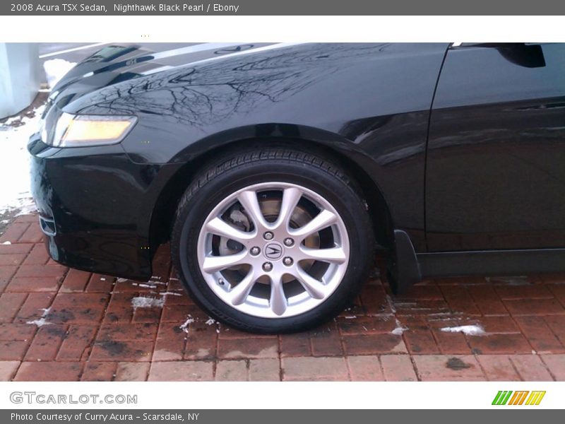 Nighthawk Black Pearl / Ebony 2008 Acura TSX Sedan