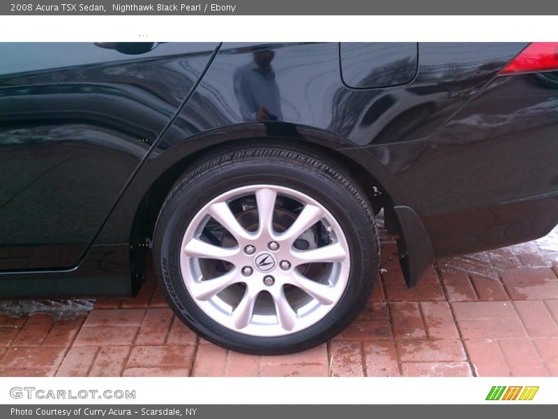 Nighthawk Black Pearl / Ebony 2008 Acura TSX Sedan