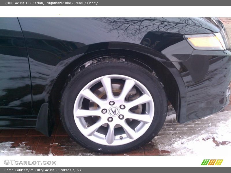 Nighthawk Black Pearl / Ebony 2008 Acura TSX Sedan