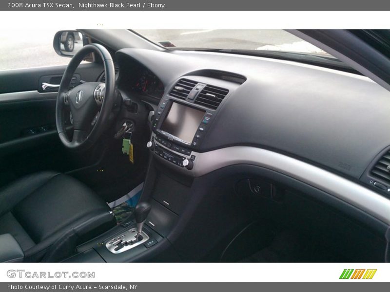 Nighthawk Black Pearl / Ebony 2008 Acura TSX Sedan