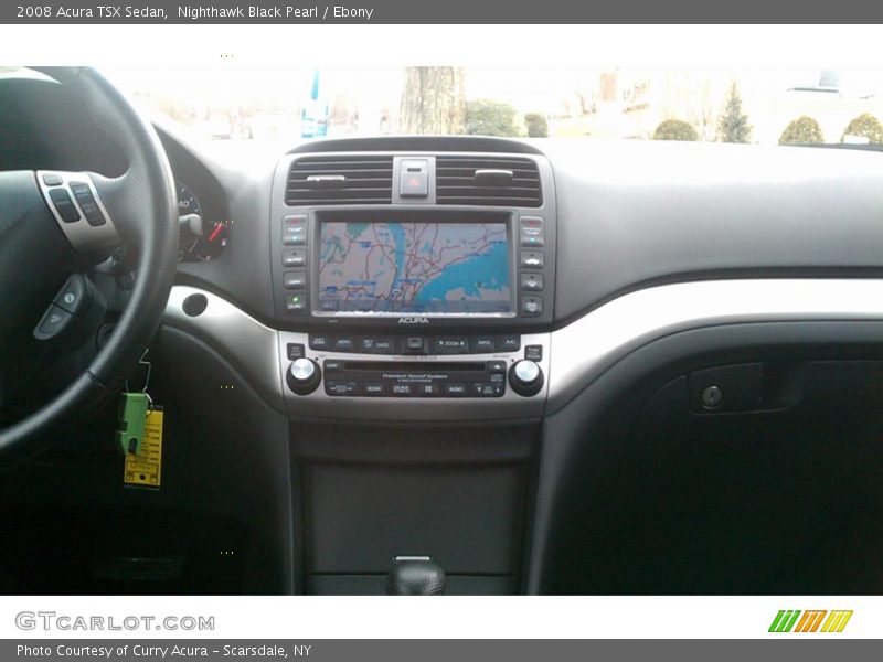 Nighthawk Black Pearl / Ebony 2008 Acura TSX Sedan
