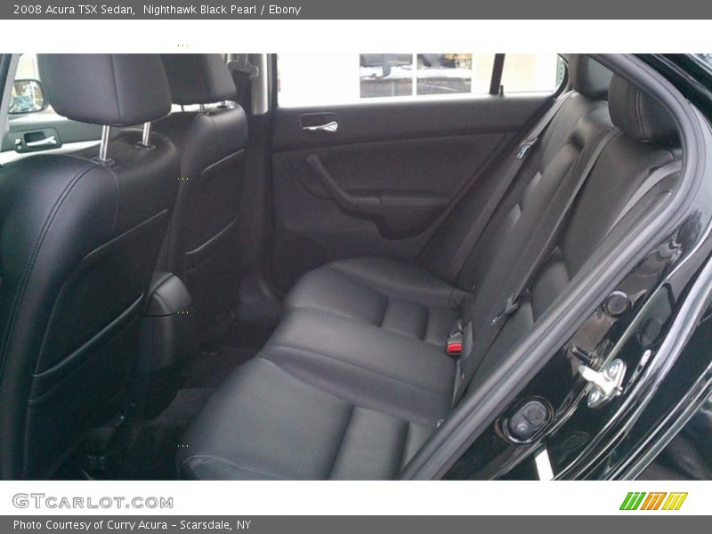 Nighthawk Black Pearl / Ebony 2008 Acura TSX Sedan