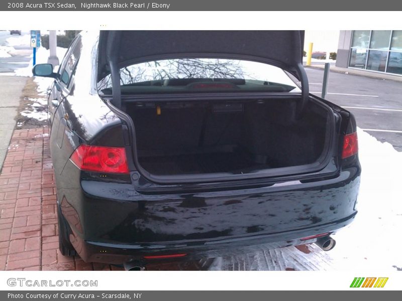 Nighthawk Black Pearl / Ebony 2008 Acura TSX Sedan
