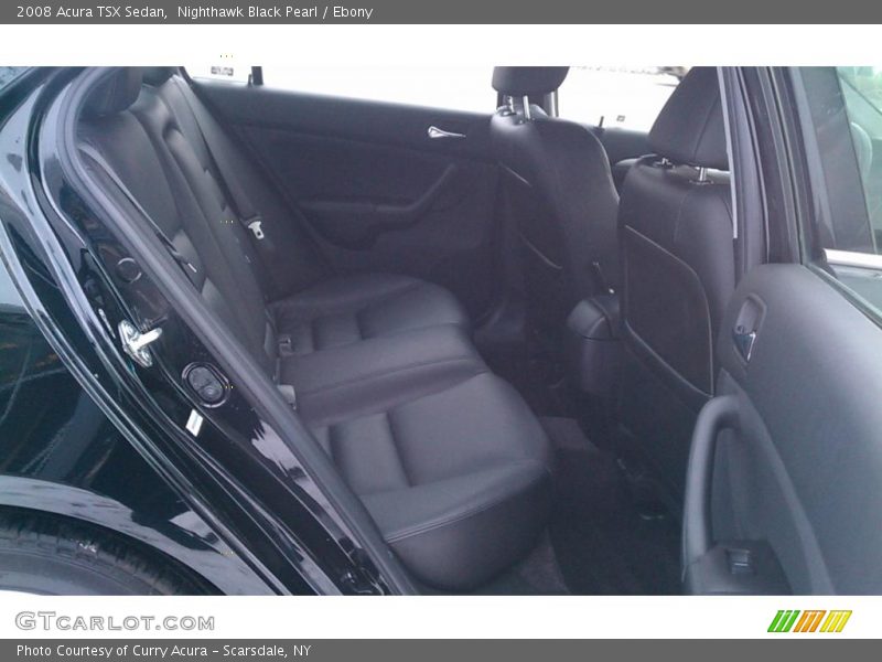 Nighthawk Black Pearl / Ebony 2008 Acura TSX Sedan
