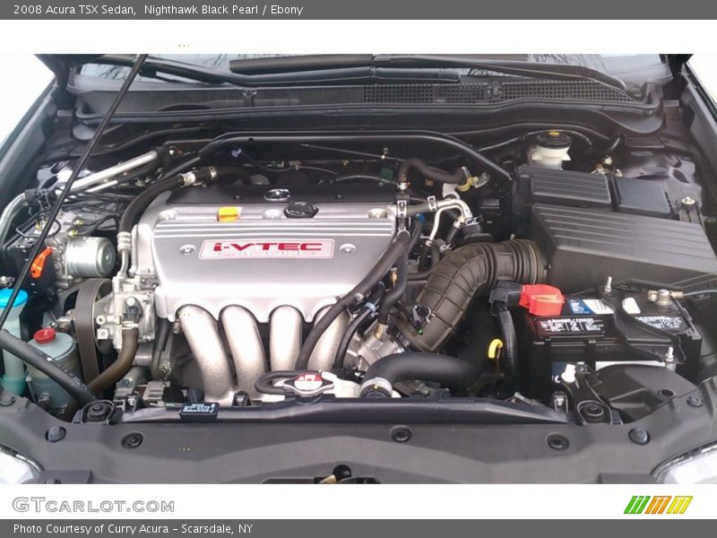 Nighthawk Black Pearl / Ebony 2008 Acura TSX Sedan
