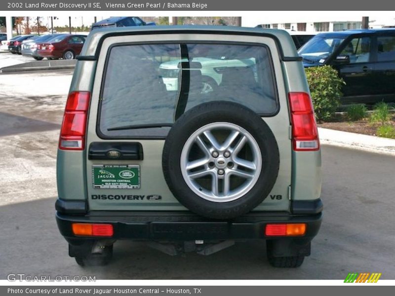 Vienna Green Pearl / Bahama Beige 2002 Land Rover Discovery II SE