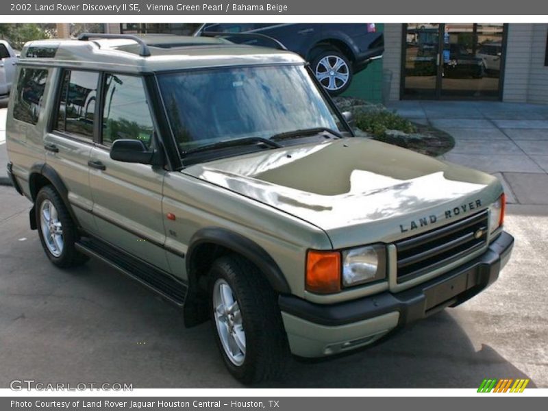 Vienna Green Pearl / Bahama Beige 2002 Land Rover Discovery II SE