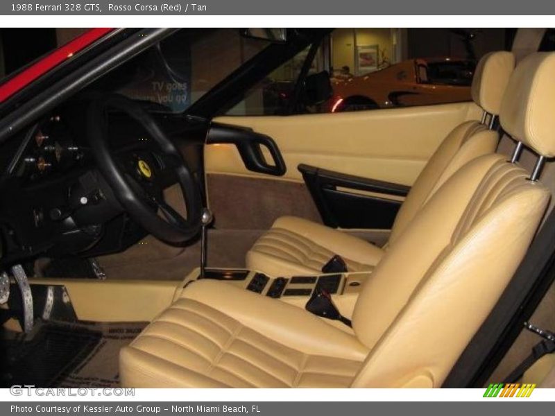  1988 328 GTS Tan Interior