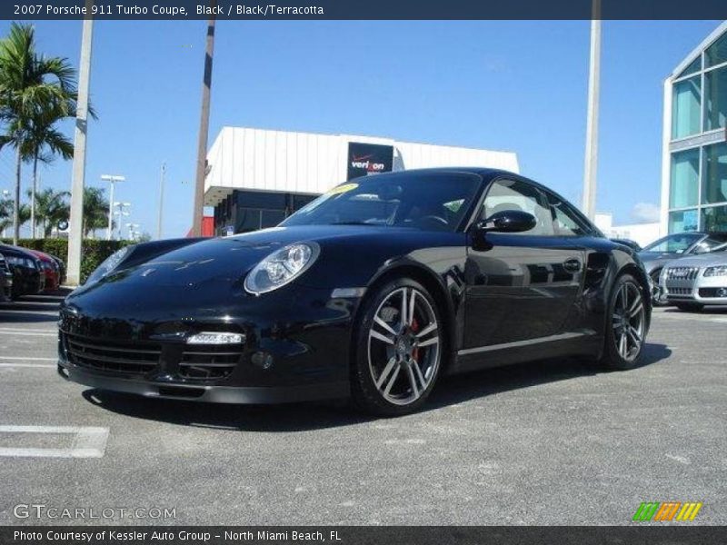 Front 3/4 View of 2007 911 Turbo Coupe
