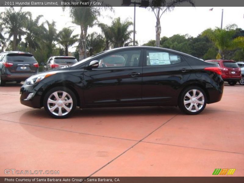  2011 Elantra Limited Black Noir Pearl