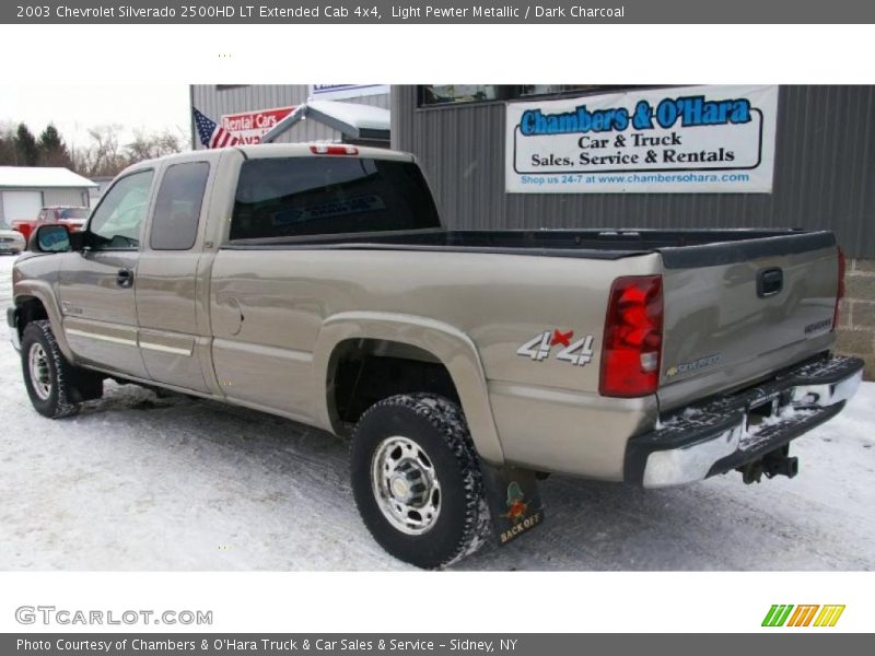 Light Pewter Metallic / Dark Charcoal 2003 Chevrolet Silverado 2500HD LT Extended Cab 4x4