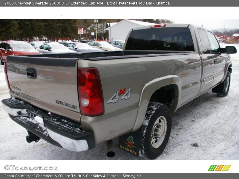 Light Pewter Metallic / Dark Charcoal 2003 Chevrolet Silverado 2500HD LT Extended Cab 4x4