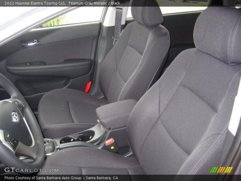  2011 Elantra Touring GLS Black Interior