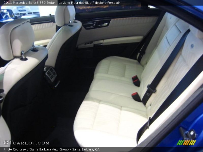  2011 S 550 Sedan designo Porcelain Interior