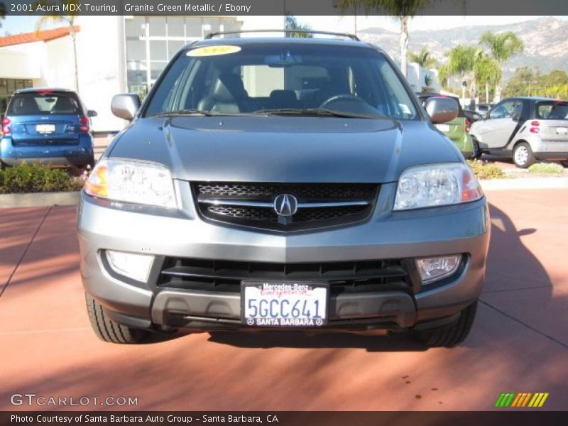 Granite Green Metallic / Ebony 2001 Acura MDX Touring