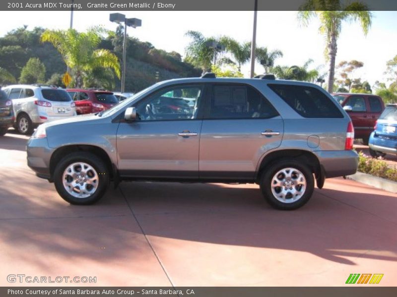 Granite Green Metallic / Ebony 2001 Acura MDX Touring