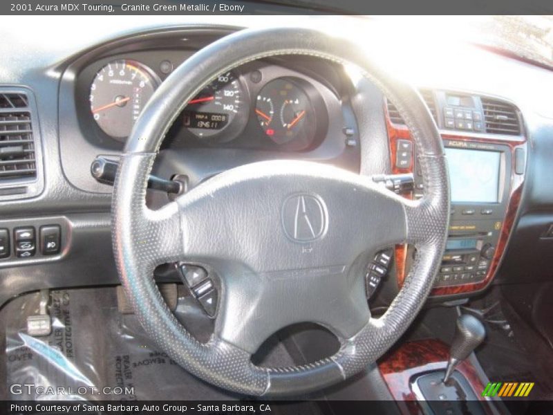 Granite Green Metallic / Ebony 2001 Acura MDX Touring