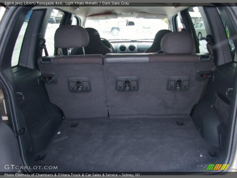 Light Khaki Metallic / Dark Slate Gray 2004 Jeep Liberty Renegade 4x4