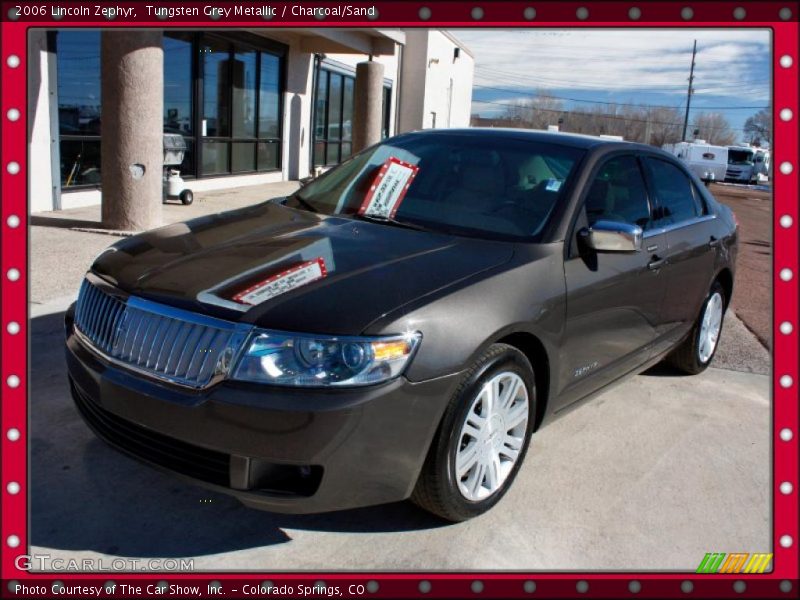 Tungsten Grey Metallic / Charcoal/Sand 2006 Lincoln Zephyr