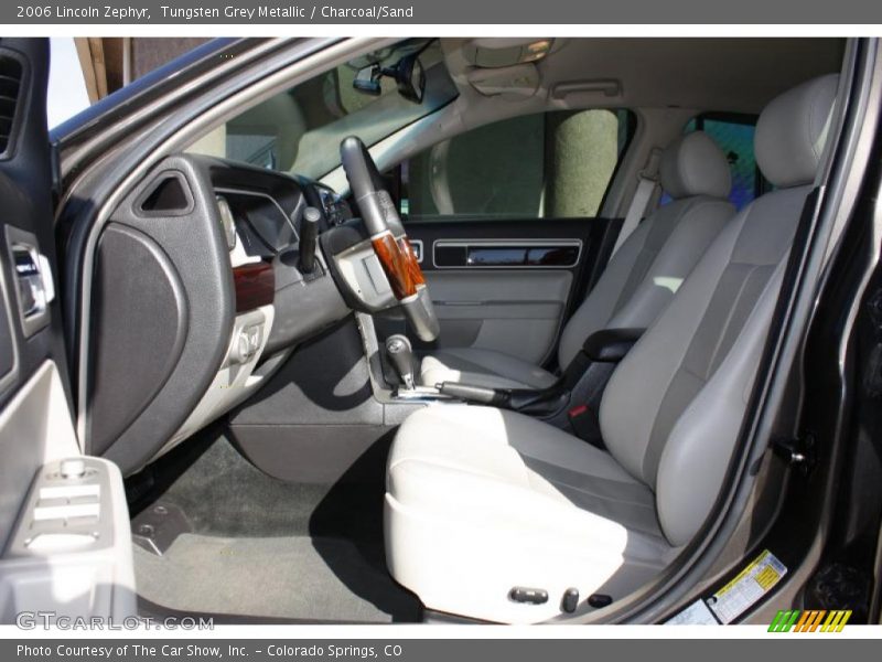 Tungsten Grey Metallic / Charcoal/Sand 2006 Lincoln Zephyr