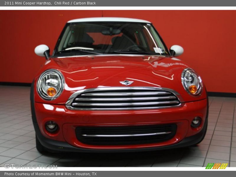 Chili Red / Carbon Black 2011 Mini Cooper Hardtop