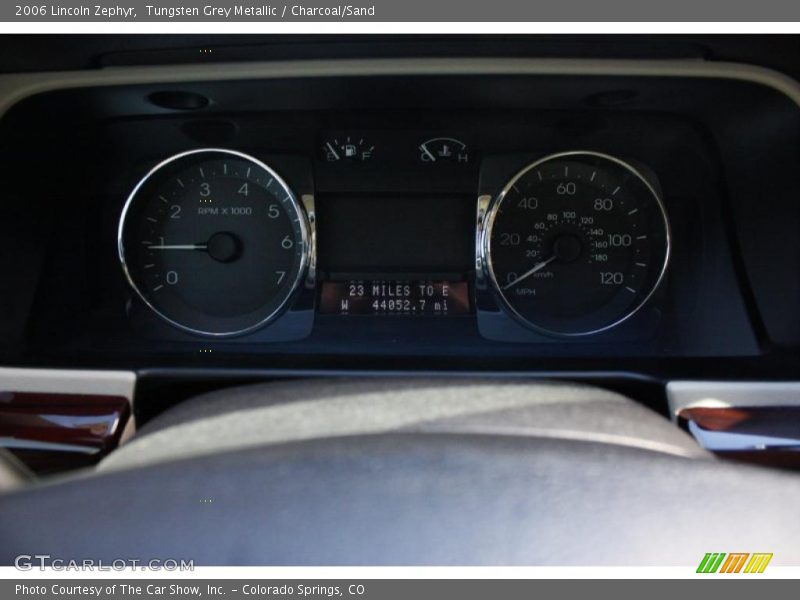 Tungsten Grey Metallic / Charcoal/Sand 2006 Lincoln Zephyr