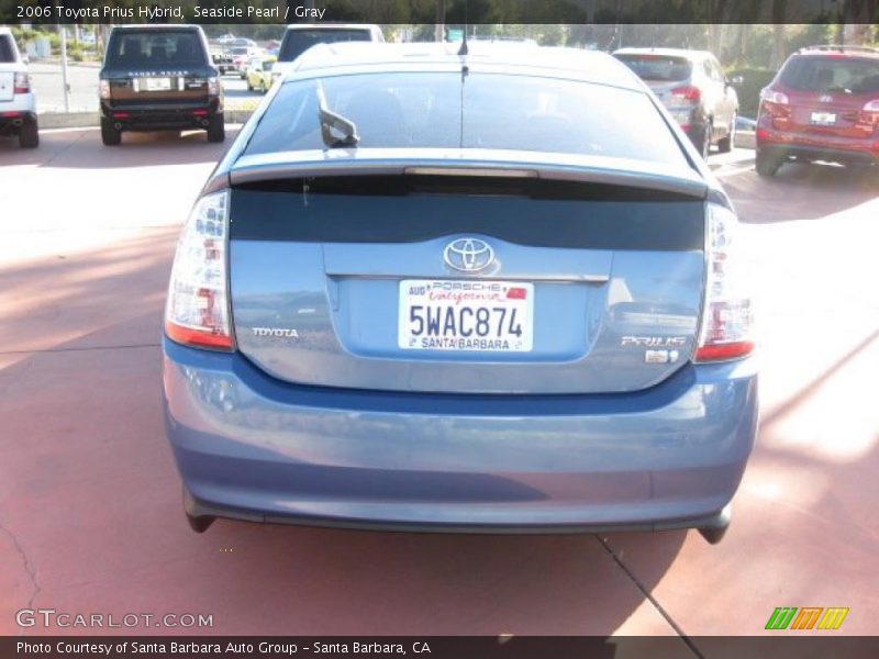Seaside Pearl / Gray 2006 Toyota Prius Hybrid