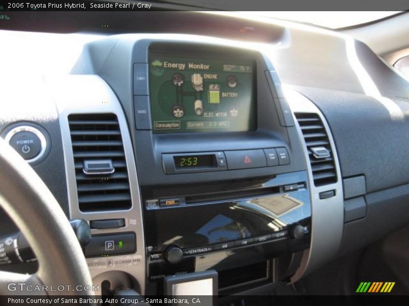 Seaside Pearl / Gray 2006 Toyota Prius Hybrid