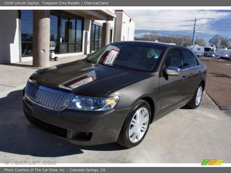 Tungsten Grey Metallic / Charcoal/Sand 2006 Lincoln Zephyr